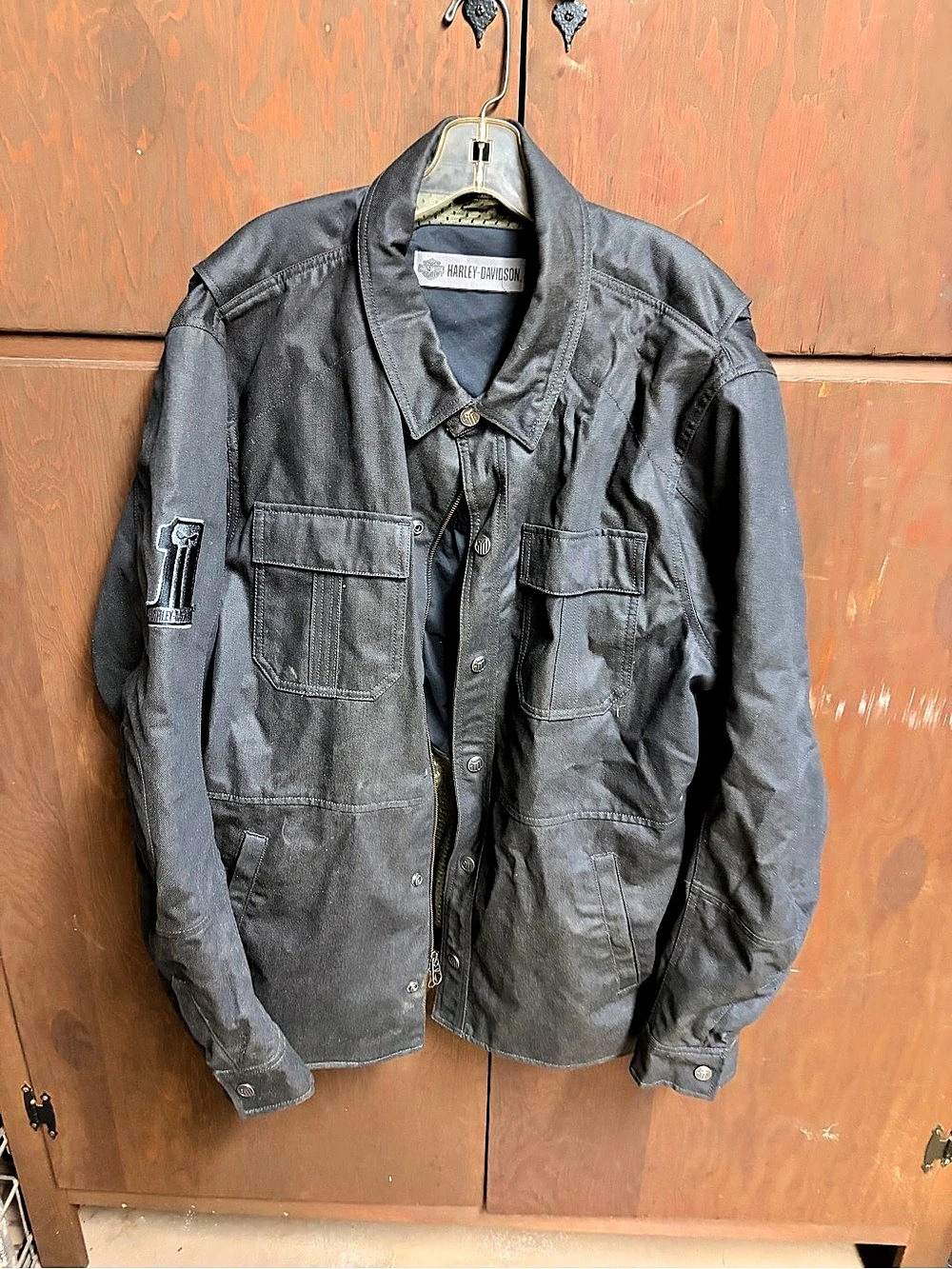 Harley-Davidson Men's Willie G. Skull Mesh Riding Jacket Black 2XL